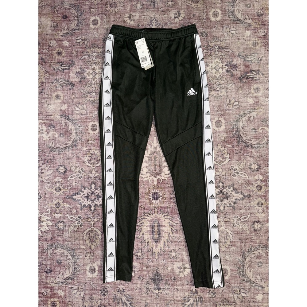 Adidas Tiro 19 Training Pants Green Tapered‎ Climacool Womens XS FQ4891 NEW